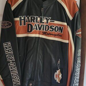 Harley Davidson Classic Cruiser 98118-08VM Leather Jacket